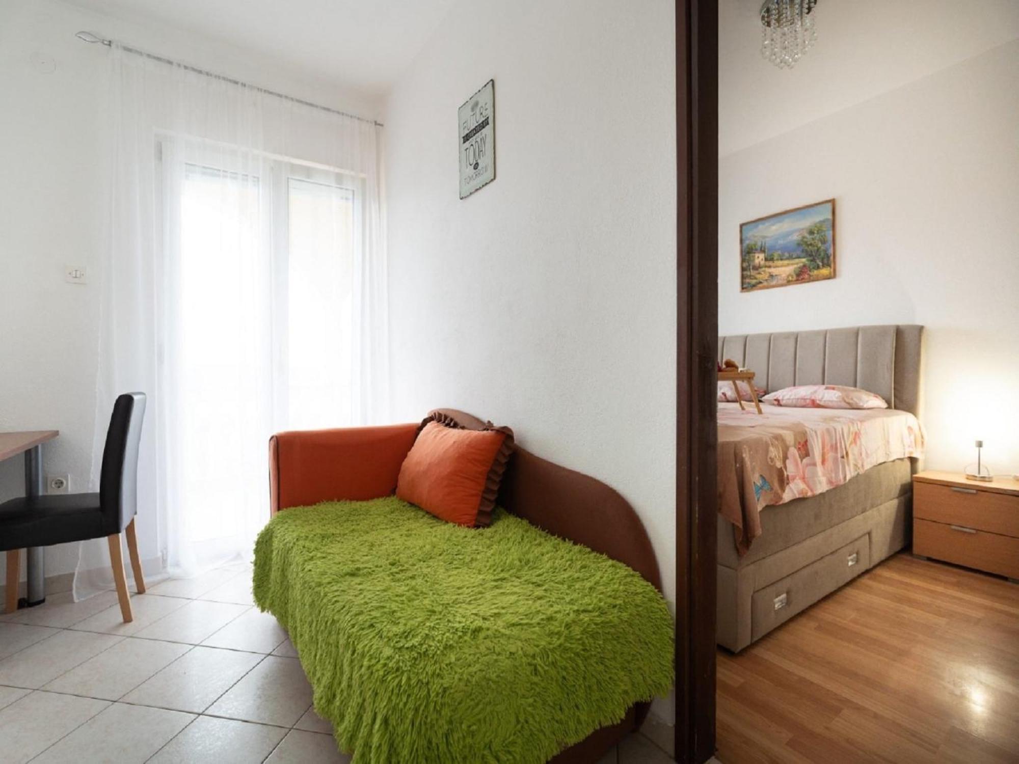 Apartments Milic - One Bedroom Apartment With Sea View And Terrace Горни-Карин Экстерьер фото